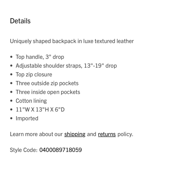 Rebecca Minkoff Julian Black pebbled Leather Backpack with Silver Accents - Picture 5 of 12